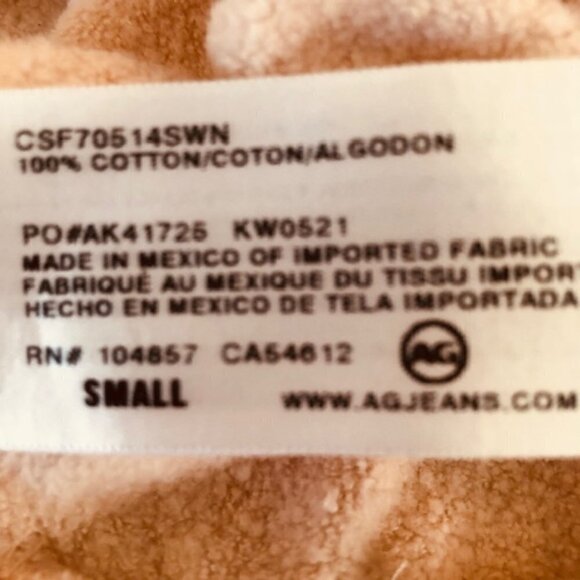 AG Adriano Goldschmied Womens Karis Sweatshirt Small - Picture 15 of 15